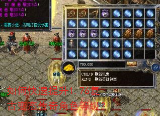 如何快速提升1.76复古变态传奇角色等级? 如何快速提升1.76复古变态传奇角色等级?