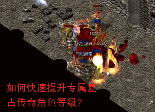 如何快速提升专属复古传奇角色等级? 如何快速提升专属复古传奇角色等级?
