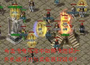 �ϻ�����˽������ο���������ɫս������װ����ȡЧ�ʣ�