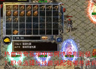 ��Ѫ����˽������ο���ˢ����Ʒװ����ְҵѡ���뼼�ܴ�������Щ���ϣ�