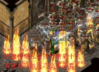 ��Ѫ����˽�����а�ǰʮ������Щ��ʤ���ɸ��ֱؿ���