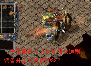 ����˽�����°汾��ο���ˢװ���������ռ�BOSS��