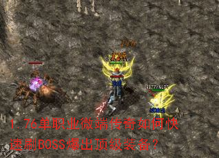 1.76��ְҵ΢�˴�����ο���ˢBOSS��������װ����