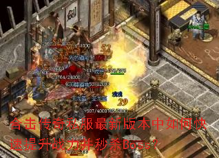 �ϻ�����˽�����°汾����ο�������ս������ɱBoss��