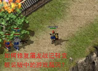 ����޸�����ս�������װ���е���Ϸ©����