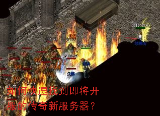 如何快速找到即将开服的传奇新服务器? 如何快速找到即将开服的传奇新服务器?
