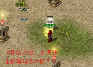 《新区开服,如何快速称霸玛法大陆?》 《新区开服,如何快速称霸玛法大陆?》