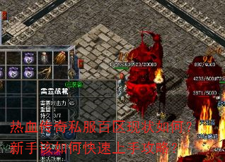 热血传奇私服百区现状如何?新手该如何快速上手攻略? 热血传奇私服百区现状如何?新手该如何快速上手攻略?