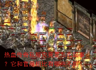 热血传奇私服究竟是怎么回事?它和官服相比有哪些不同? 热血传奇私服究竟是怎么回事?它和官服相比有哪些不同?